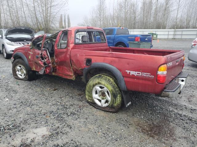 TOYOTA TACOMA XTR 2004 burgundy  gas 5TEWN72N74Z402164 photo #3