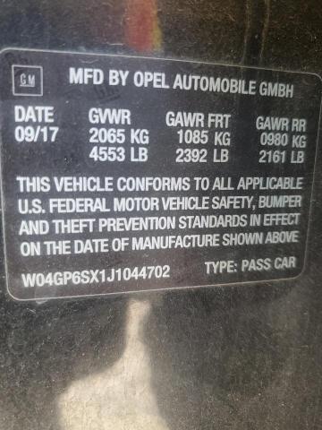 2018 BUICK REGAL ESSE W04GP6SX1J1044702