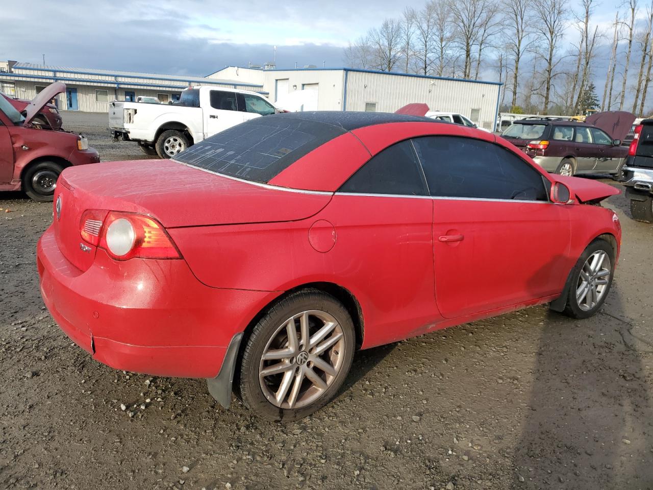 Lot #3044626199 2008 VOLKSWAGEN EOS LUX