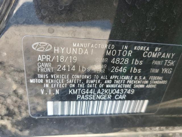 2019 GENESIS G70 PRESTI - KMTG44LA2KU043749