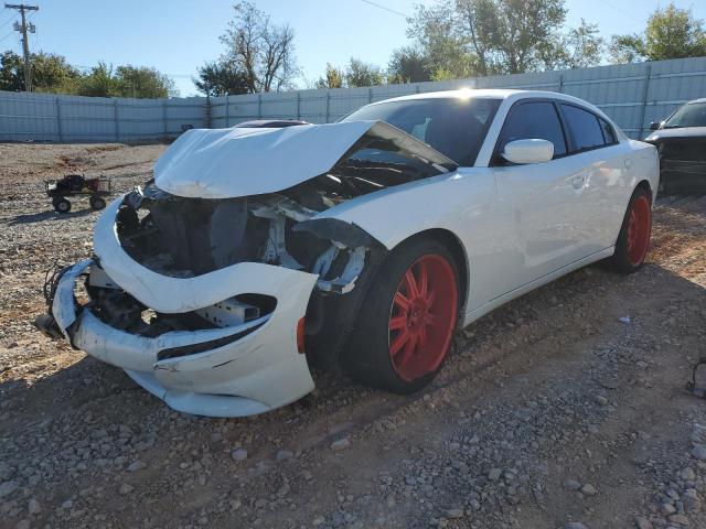 DODGE CHARGER SE 2015 white  flexible fuel 2C3CDXBG7FH761816 photo #1