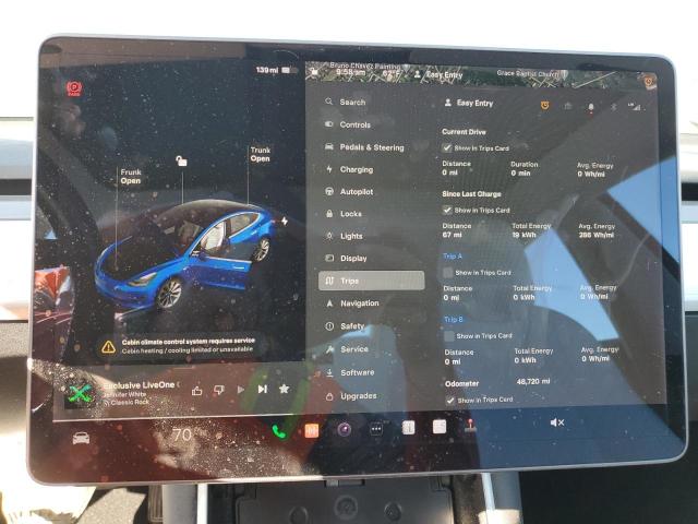 VIN 5YJ3E1EB7JF147174 2018 TESLA MODEL 3 no.9