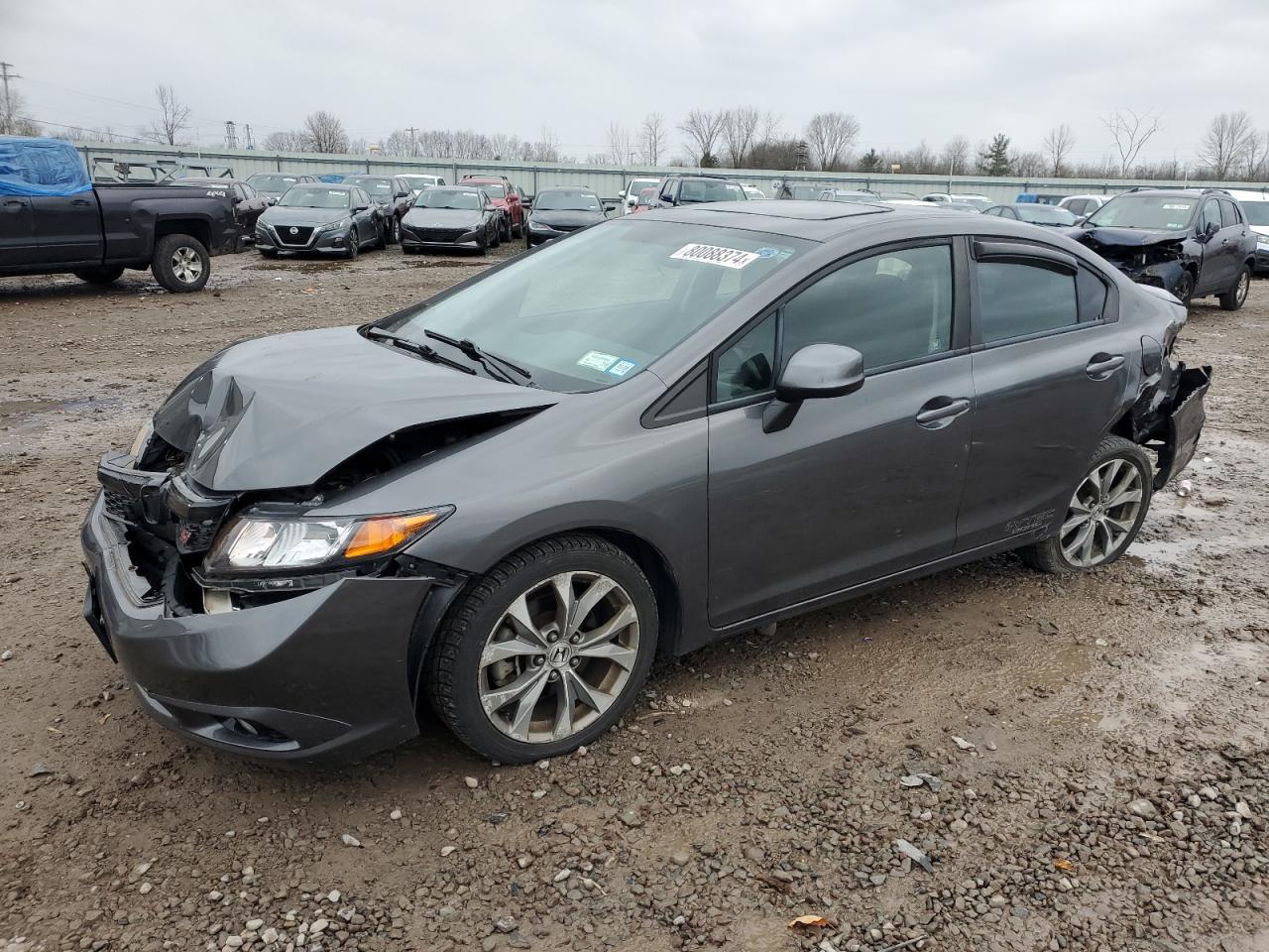 Lot #2993884320 2012 HONDA CIVIC SI