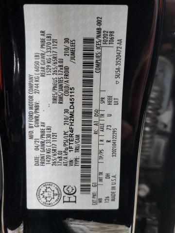 2021 FORD RANGER XL - 1FTER4FH2MLD45115
