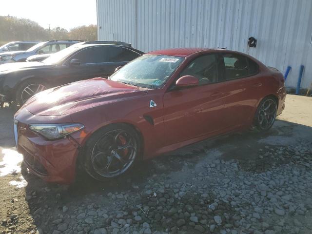 ALFA ROMEO GIULIA QUA 2018 red  gas ZARFAEAVXJ7574618 photo #1