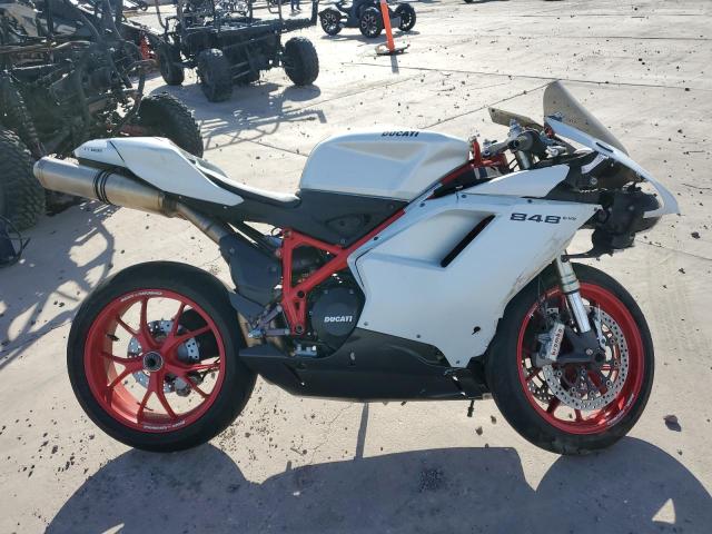 DUCATI SUPERBIKE 2012 white  gas ZDM1XBMV9CB021055 photo #1