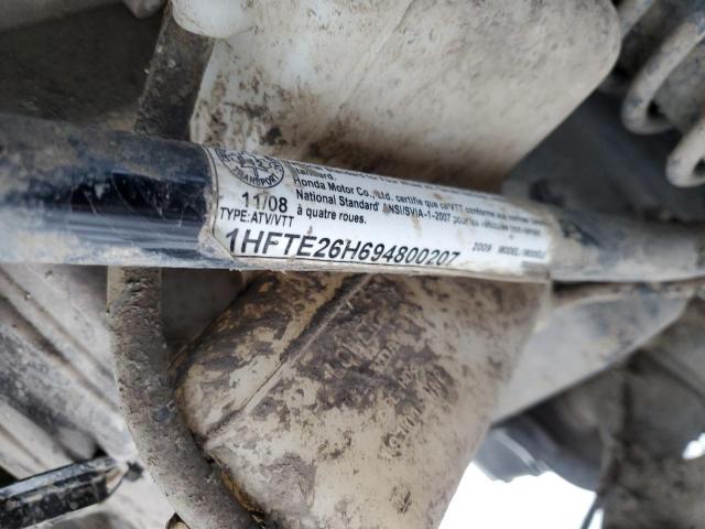 2009 HONDA TRX500 PGC 1HFTE26H694800207