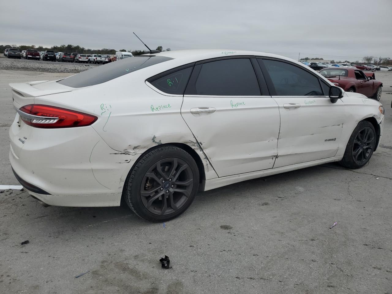 Lot #3025983973 2018 FORD FUSION SE