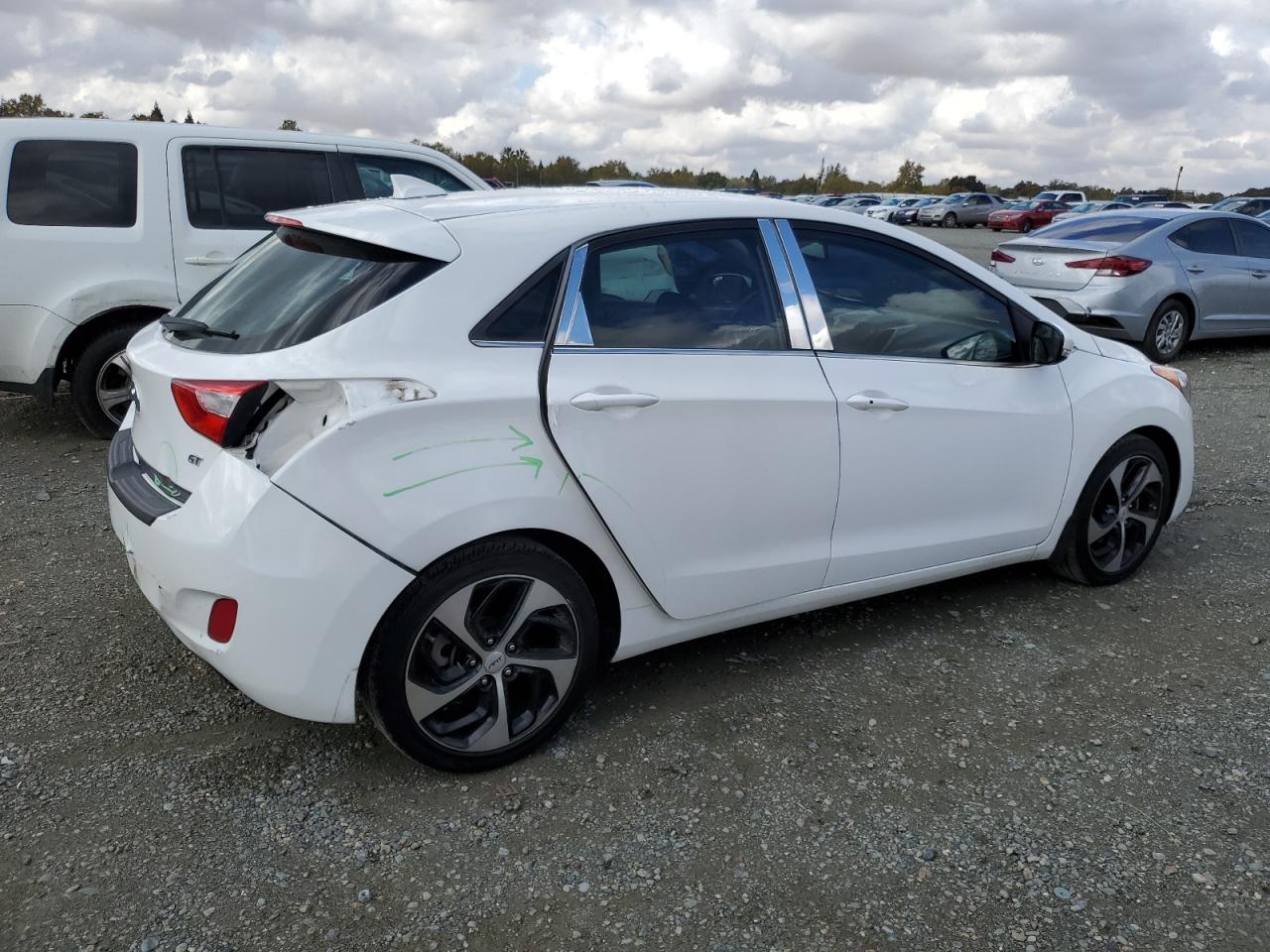 Lot #3024697577 2016 HYUNDAI ELANTRA GT