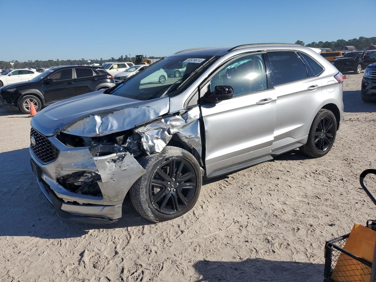 Lot #2989333806 2021 FORD EDGE SEL