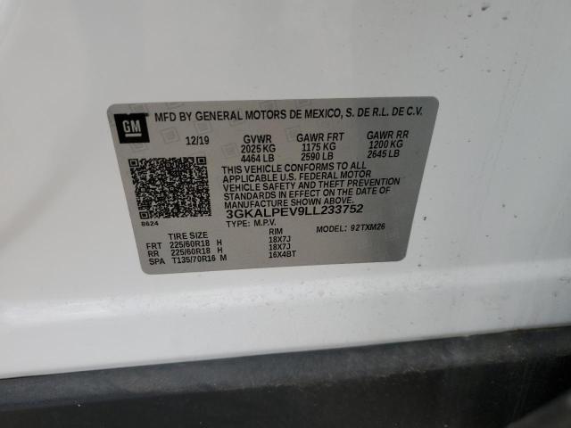 2020 GMC TERRAIN SL - 3GKALPEV9LL233752