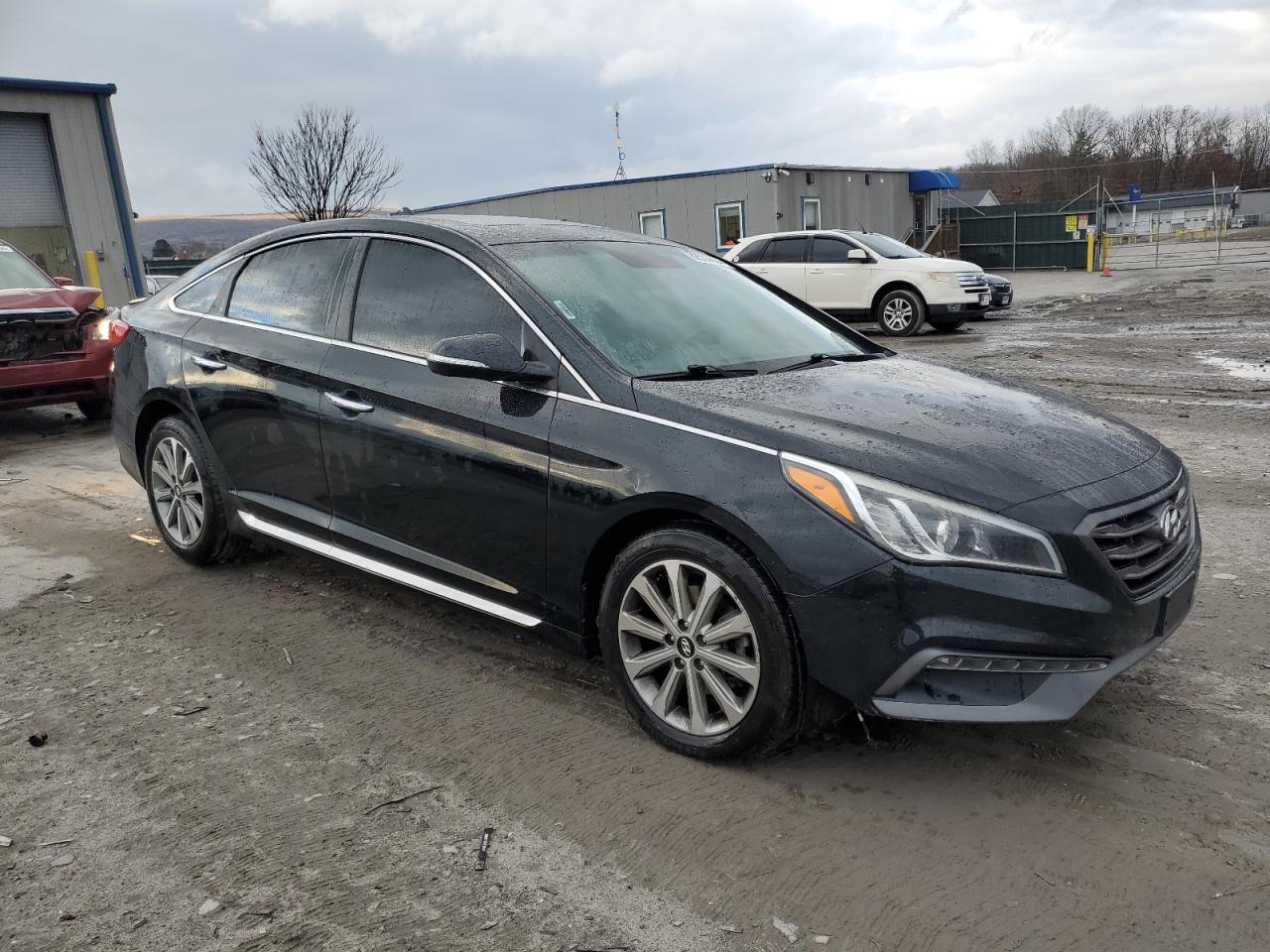 Lot #3037251521 2017 HYUNDAI SONATA SPO