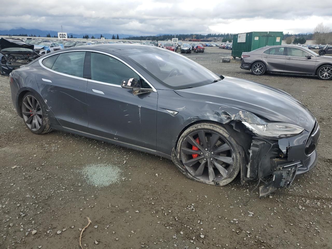 Lot #3004345795 2016 TESLA MODEL S