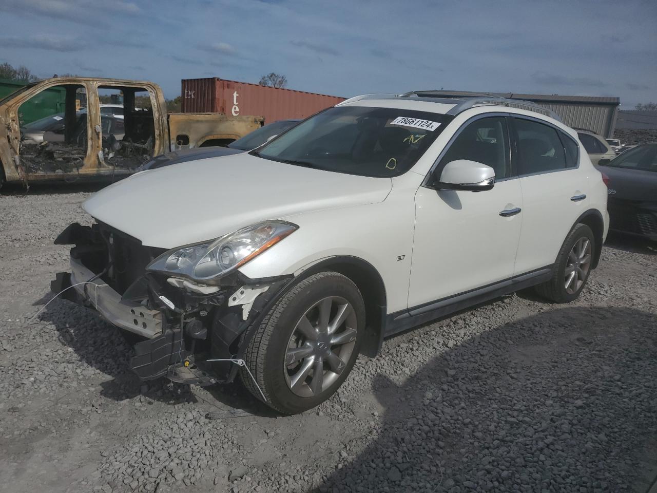 Lot #2952916798 2017 INFINITI QX50