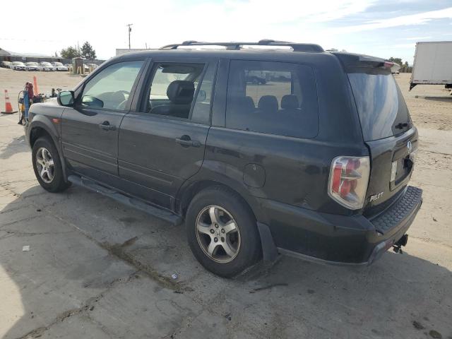 HONDA PILOT EXL 2007 black 4dr spor gas 5FNYF187X7B015724 photo #3