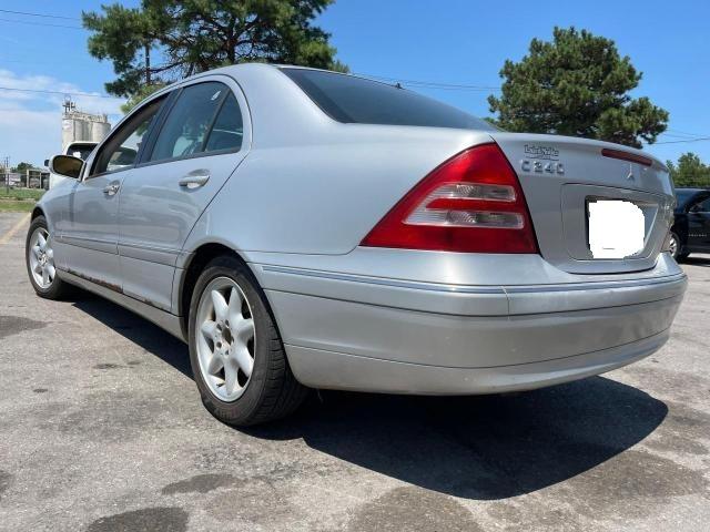 MERCEDES-BENZ C 240 2003 silver sedan 4d gas WDBRF61J83E012273 photo #4