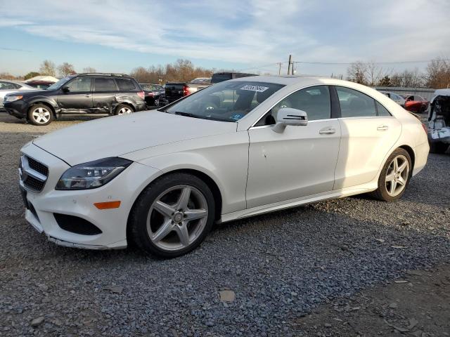 MERCEDES-BENZ CLS 400 4M 2015 white  gas WDDLJ6HB8FA147422 photo #1