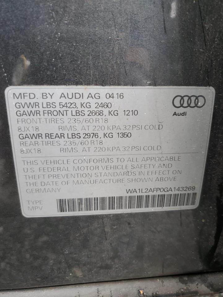 Lot #2991721986 2016 AUDI Q5 PREMIUM