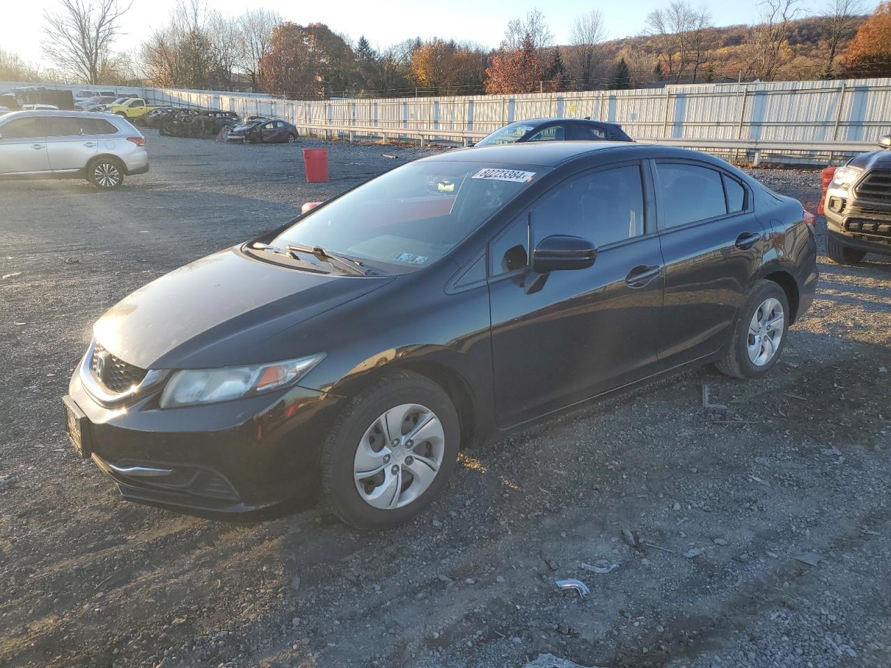 Lot #2994143391 2015 HONDA CIVIC LX