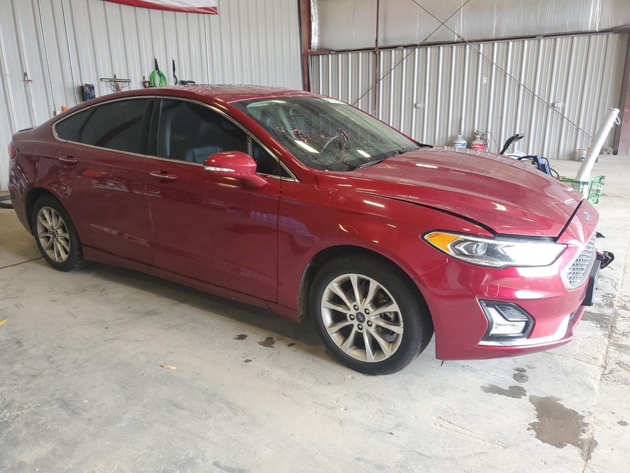 Lot #3031845999 2019 FORD FUSION TIT