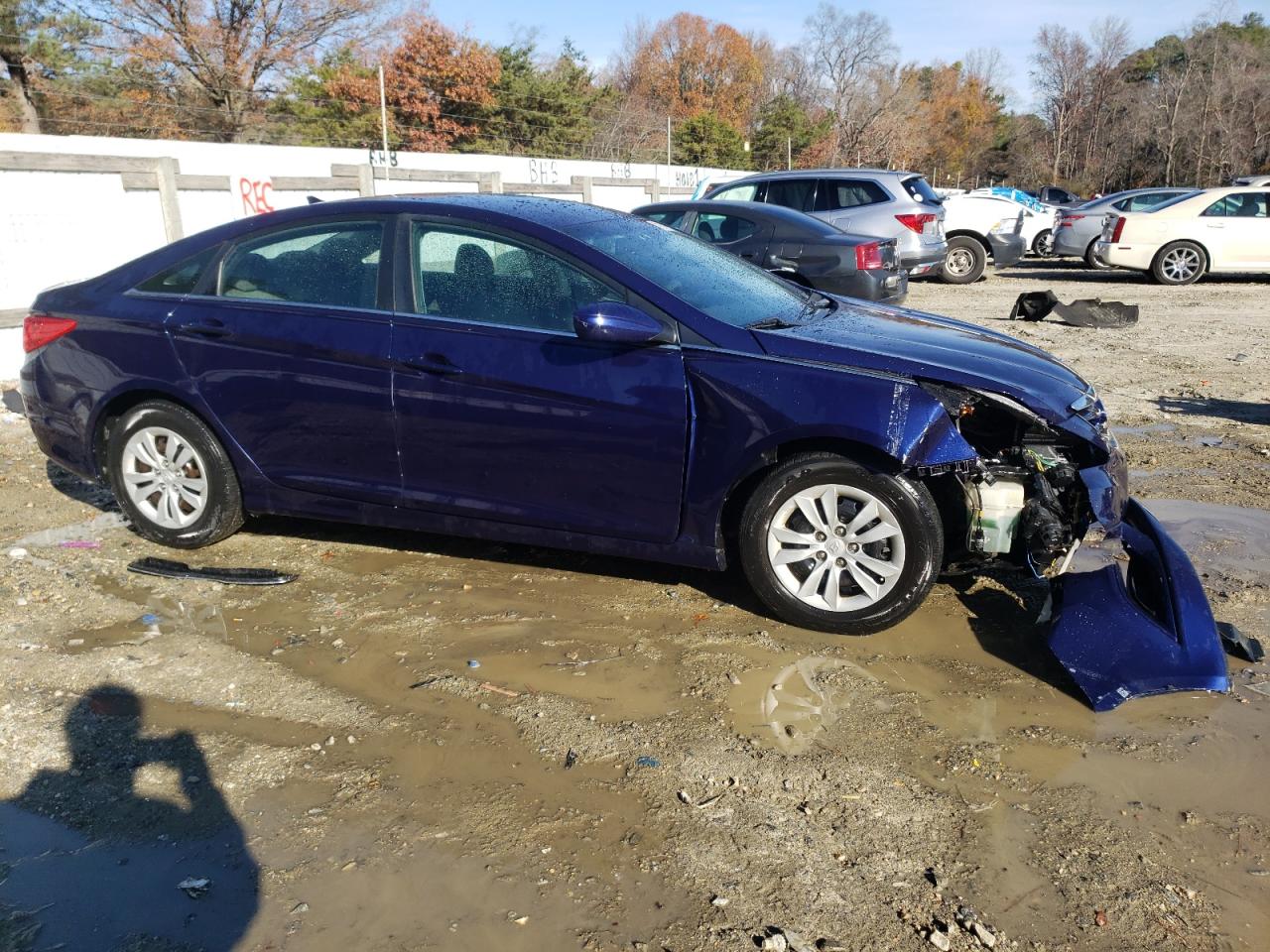 Lot #3020904886 2011 HYUNDAI SONATA GLS