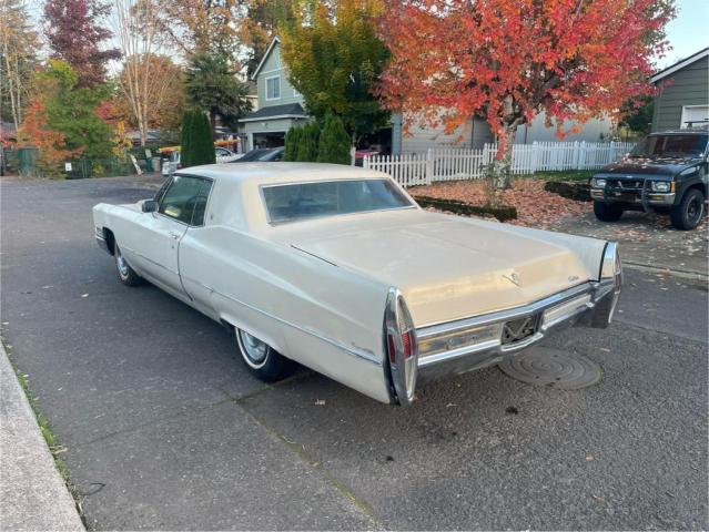 CADILLAC DEVILLE 1968 tan   J8295891 photo #4