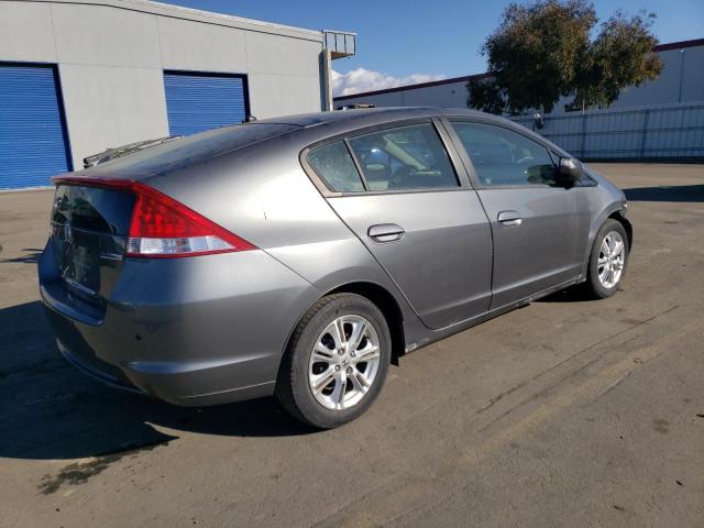 HONDA INSIGHT EX 2010 charcoal  hybrid engine JHMZE2H73AS010113 photo #4