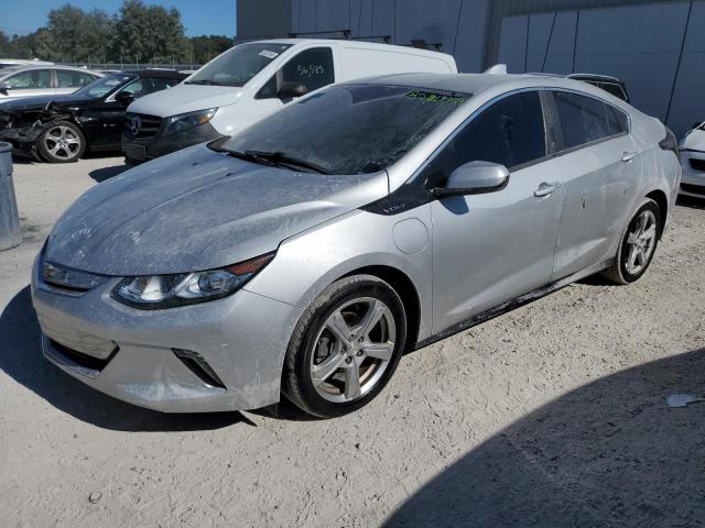 CHEVROLET VOLT LT 2017 silver hatchbac hybrid engine 1G1RC6S59HU215240 photo #1