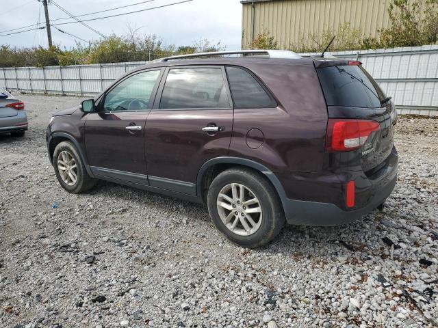 KIA SORENTO LX 2015 burgundy 4dr spor gas 5XYKT4A73FG592449 photo #3