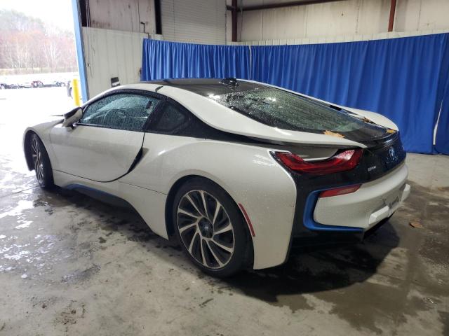 BMW I8 2016 white coupe hybrid engine WBY2Z2C58GV675897 photo #3