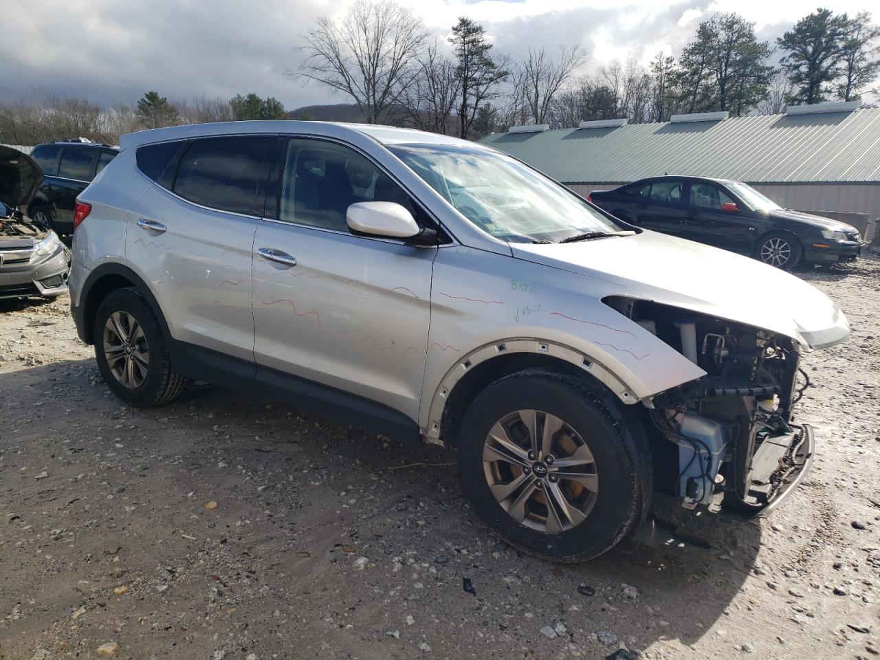 Lot #3024266888 2016 HYUNDAI SANTA FE S