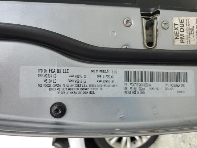 2016 CHRYSLER 300 2C3CCAEGXGH328634