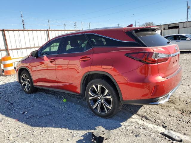 LEXUS RX 450H L 2021 red  hybrid engine JTJHGKFA1M2021389 photo #3