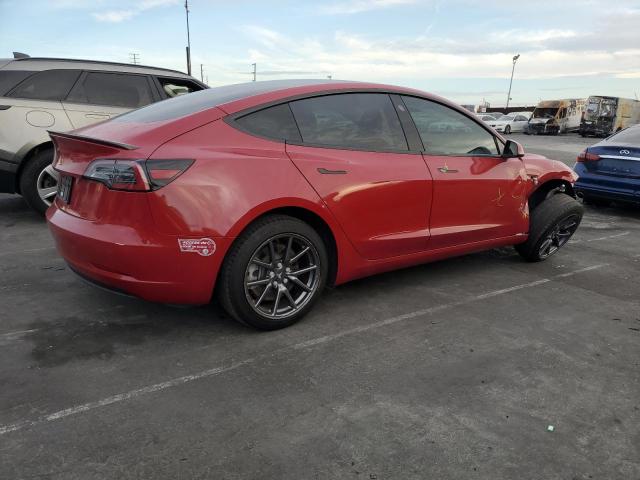 TESLA MODEL 3 2020 red  electric 5YJ3E1EA5LF804435 photo #4