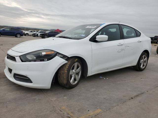 DODGE DART SXT 2015 white sedan 4d gas 1C3CDFBB2FD265107 photo #1