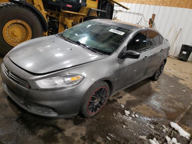 DODGE DART SE 2013 gray sedan 4d gas 1C3CDFAA1DD286780 photo #1