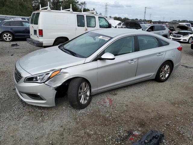 HYUNDAI SONATA SE 2016 silver  gas 5NPE24AF8GH416823 photo #1