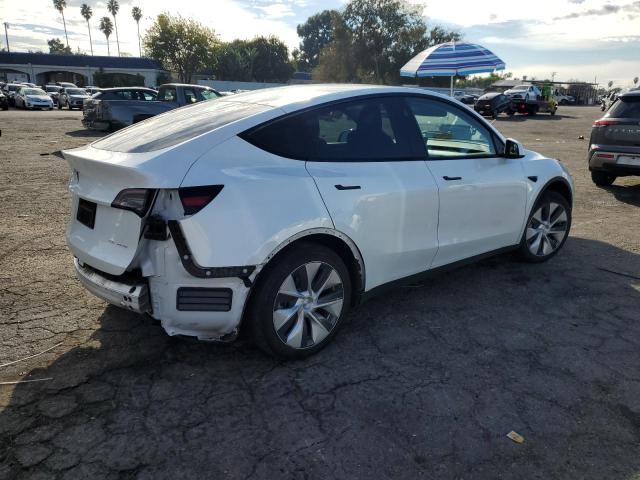 TESLA MODEL Y 2023 white  electric 7SAYGDEE2PF834070 photo #4