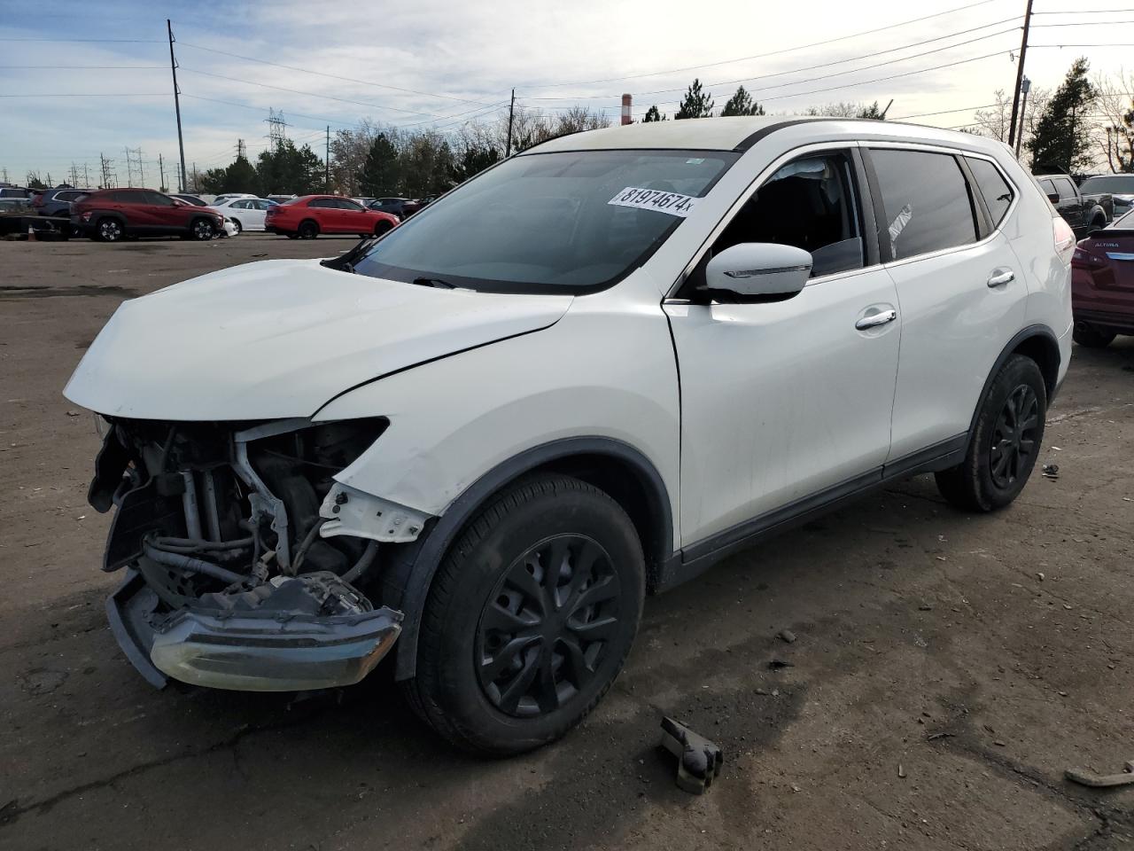 Lot #3023453257 2015 NISSAN ROGUE S