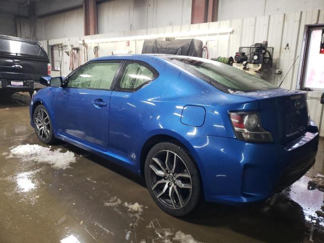 TOYOTA SCION TC 2015 blue  gas JTKJF5C77FJ008939 photo #3