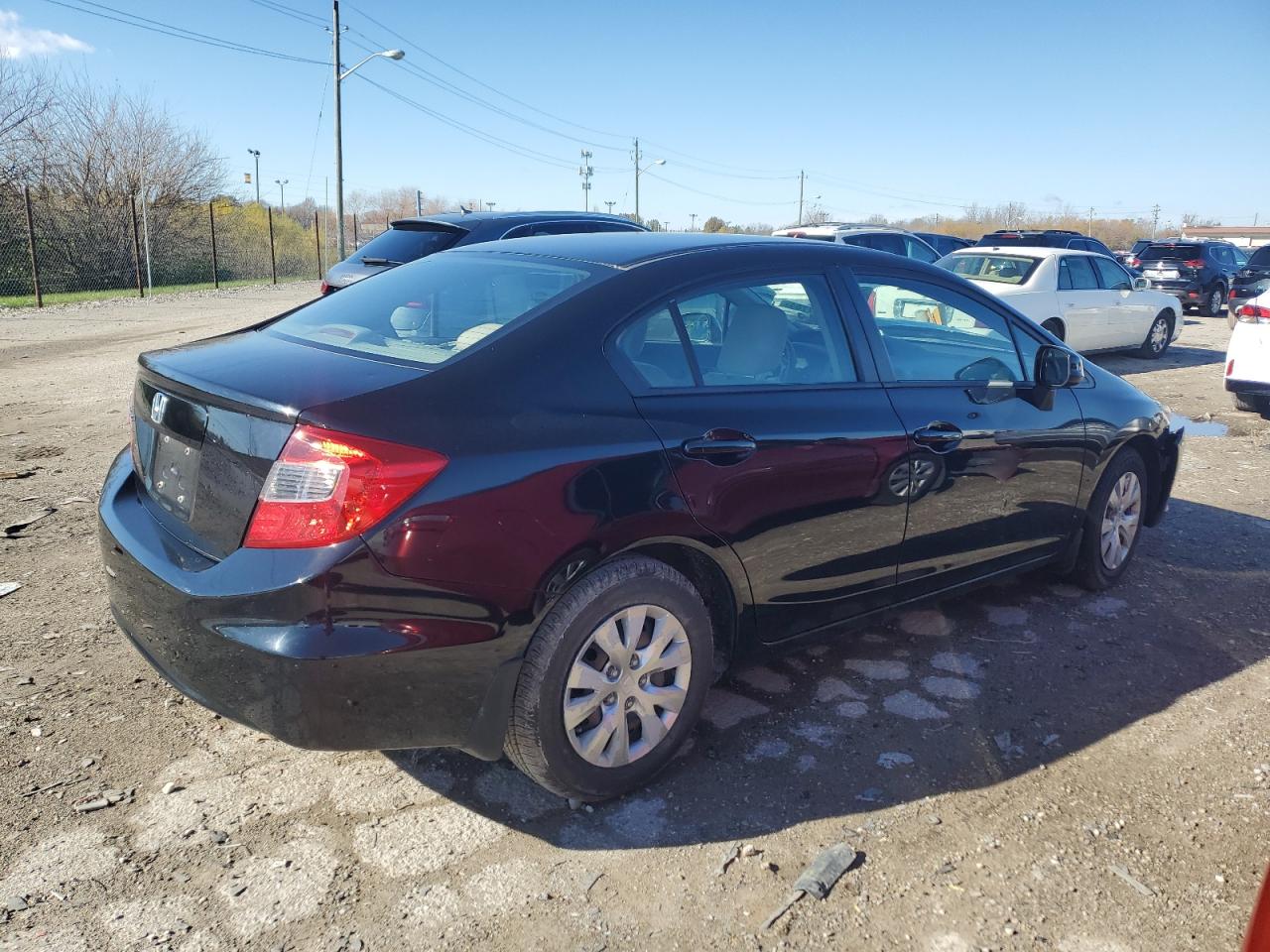 Lot #3022966148 2012 HONDA CIVIC LX