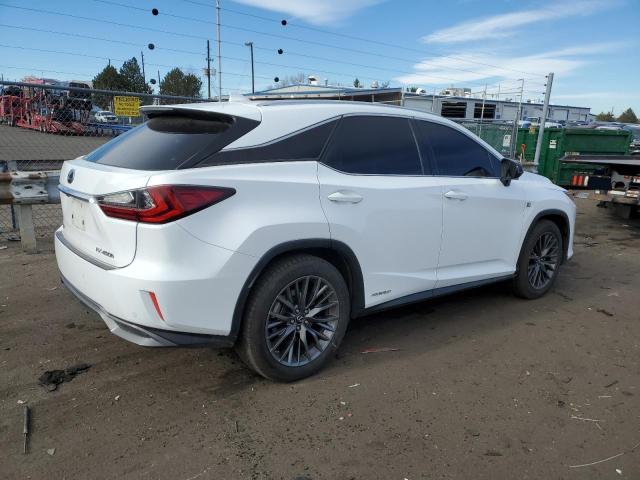 LEXUS RX 450H BA 2017 white  hybrid engine 2T2BGMCA1HC016978 photo #4