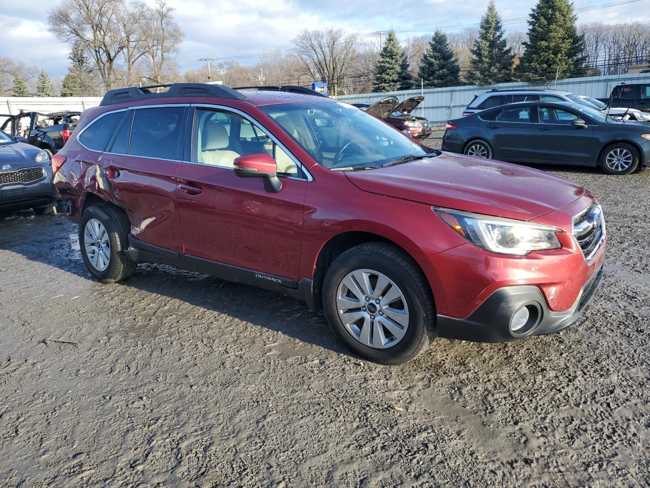 Lot #3027076845 2018 SUBARU OUTBACK 2.