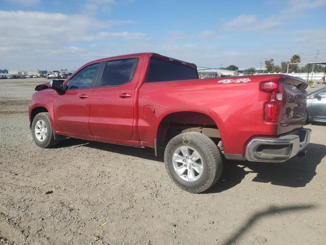 CHEVROLET SILVERADO 2022 maroon  gas 1GCUYDED8NZ204366 photo #3