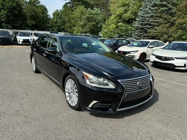 LEXUS LS 460L 2014 black sedan 4d gas JTHDL5EF0E5006716 photo #3