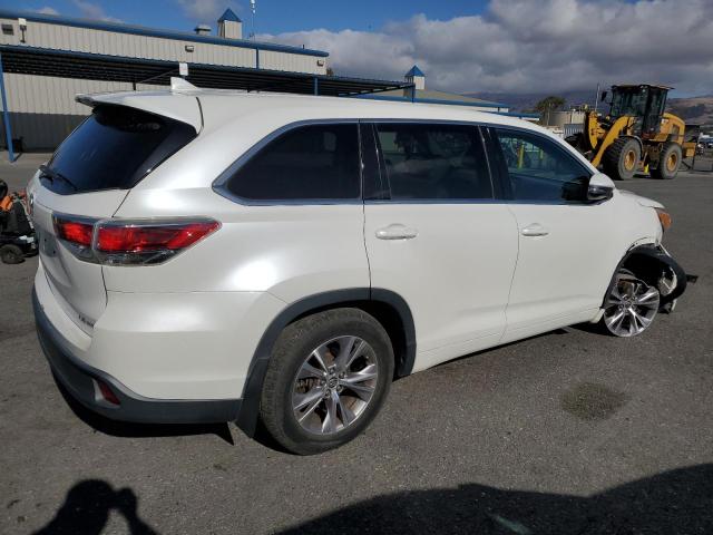 TOYOTA HIGHLANDER 2016 white  gas 5TDBKRFH0GS281325 photo #4