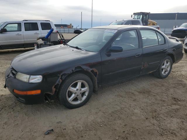 NISSAN MAXIMA GLE 1997 black  gas JN1CA21D3VT837132 photo #1