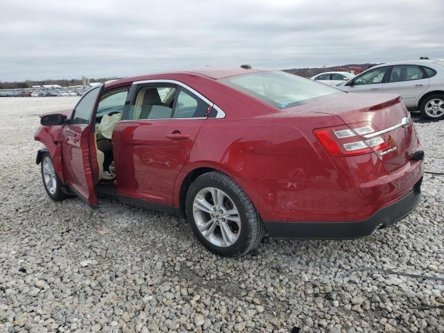 FORD TAURUS SEL 2018 red  gas 1FAHP2E81JG100017 photo #3