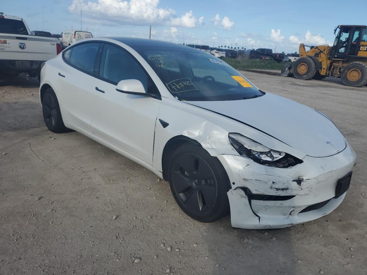 Lot #2991401842 2022 TESLA MODEL 3