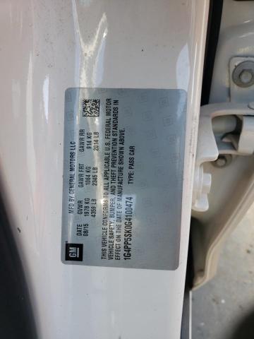 2016 BUICK VERANO - 1G4PP5SK0G4100474